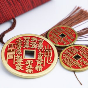 Cinnabar Mountain Ghost Coin Pendant